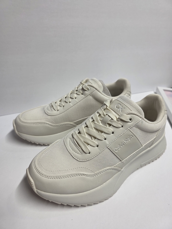 Calvin Klein Shoes - Calvin Klein Women’s Ivory Platform Sneakers